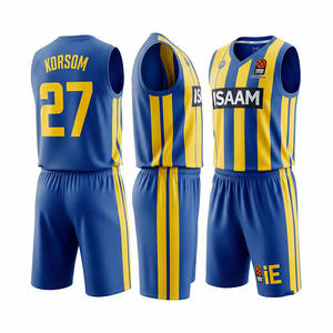 Uniformes de baloncesto personalizados del fabricante ISAAM Enterprises, ropa deportiva de poliéster 100% de alta calidad, colores de impresión personalizables - Product Image 1