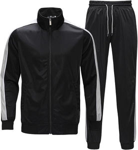 Chándal cortavientos para hombre, chándal de nailon para hombre, venta al por mayor, fabricante personalizado, ropa de calle de alta calidad, bordado, Color en contraste - Product Image 5