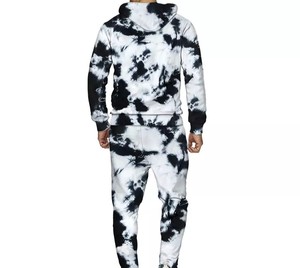 Bon marché, survêtements Tie Dye pour hommes, confortables, sur mesure, anti-rides, survêtement Tie Dye respirant pour hommes avec un style unique - Product Image 6