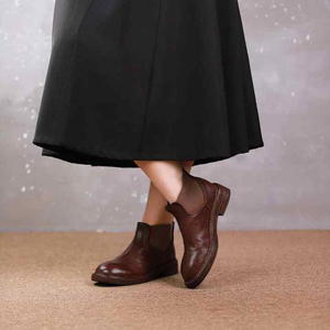 Ensemble de chaussures en cuir noir et marron unisexe de haute qualité avec un design élégant et une semelle durable, chaussures en cuir de haute qualité formelles - Product Image 6