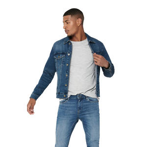 Chaqueta Vaquera de Invierno 2025 para Hombre, Talla Grande, Cuello Camisero, Estilo Vintage, Lavado a la Piedra, Resistente al Agua, Ecológica - Product Image 5