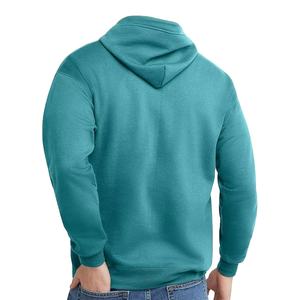 Sweat à capuche zippé pour homme, fabriqué en tissu léger et respirant, idéal pour les séances d'entraînement en salle de sport, le jogging, l'entraînement et une utilisation décontractée - Product Image 2
