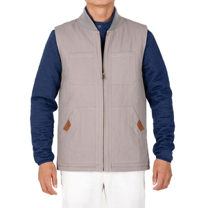 Chalecos de lona personalizados de alta calidad para hombre, ropa de moda, gran oferta, chalecos de lona por estilos de Jugador - Product Image 3