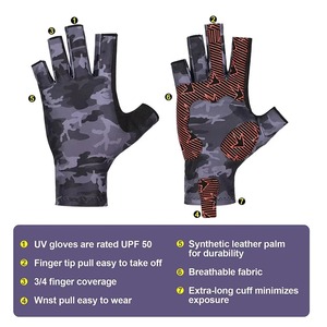 Gants complets de camouflage d'hiver personnalisés pour la chasse Gants de pêche chauds et antidérapants Gants de camping et de ski à écran tactile étanche - Product Image 2