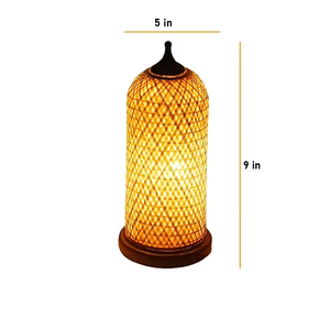 Éclairage suspendu en bambou durable de vente chaude pour les maisons avec un goût minimaliste et une ambiance d'inspiration bohème d'Inde - Product Image 5