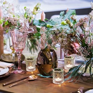 Clear Glass Candle Holder Bulk Pack Elegant Transparent Tealight & Votive Holders for Home & Events - Product Image 4