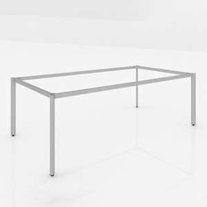 Wooden Minimalist <b>Office</b> Furniture Conference <b>Table</b> Legs for 180x90cm Oval Shape-HCOV011 - Product Image 1