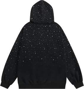 Strass Hoodies Hommes Femmes Diamant Sweat À Capuche Mode De Luxe Casual Streetwear Unisexe Pull À Capuche. - Product Image 2
