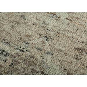 Alfombra de Lana Anudada a Mano, Color Tomillo Beige Marrón, Estilo Boho AKWL-1050, Patrón Abstracto de Medallón para Entrada, Pasillo, Sala de Estar, Hecha a Mano - Product Image 3