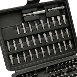 Set di Punte e Adattatore 1/4" in Valigetta, 99 Pezzi Cromo Vanadio - Product Image 3