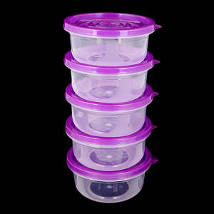 Multipurpose Storage <b>Box</b> 5 Pcs - Purple - Product Image 1
