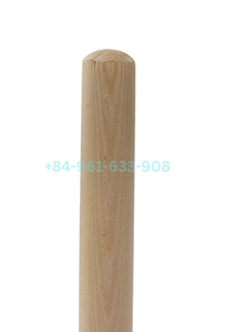 MEILLEURE VENTE Bâton de balai et de vadrouille en bois naturel simple et durable du Vietnam - Product Image 6