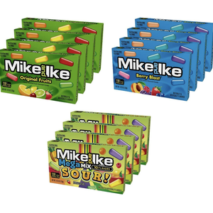 Caramelos Masticables Surtidos de Frutas Originales Mike and Ike - 5 OZ 141g Caramelos Mike & Ike Sabor Berry Blast - Product Image 3
