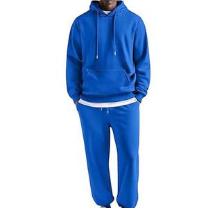 Conjuntos de Fitness para gimnasio, transpirables, cómodos, de lana de invierno, conjuntos personalizados, Sudadera con capucha y pantalones de chándal, conjuntos para correr, ropa, trajes para hombre 2024 - Product Image 1