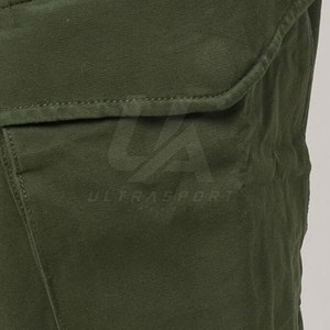 Lightweight Breathable High Waist Canvas <b>Cargo</b> Pant with Eco-Friendly Fabric Easy Move Comfort for Travel & Casual Use - Product Image 5