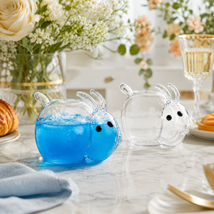 Verres à cocktail transparents en borosilicate faits à la main de 250 ml, sans plomb, coupe Martini, verres à Margarita, verrerie de bar réutilisable en gros - Product Image 1