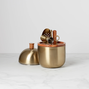 ชุดที่เขย่าค็อกเทลโลหะทำด้วยมือ2ชิ้นชุดเครื่องมือบาร์สำหรับผู้ขายและผู้ซื้อออกแบบมาอย่างหรูหรา - Product Image 1