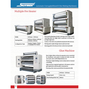 Planta Industrial Automática de Cartón Corrugado de 3 Capas, Sistema de Producción de Láminas de Cartón de Alta Eficiencia - Product Image 3