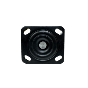 Roue de frein pivotante à roulement à billes en PU robuste de 4 pouces - Product Image 3