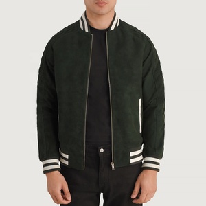 OVO Stanford University Winter Varsity Jacket Stand Collar Manga larga Puños acanalados Letterman Design 100% Tela de lona de algodón - Product Image 2