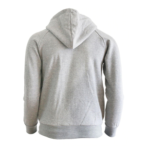 2025 nouveauté sweat à capuche en coton biologique pour hommes avec logo personnalisé broderie fermeture à glissière respirant bouffée impression pour l'automne - Product Image 2