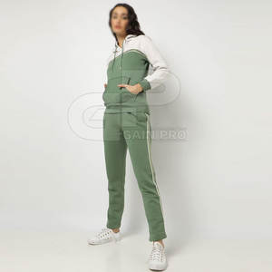 Confortable femmes survêtement athlétique Jogging costume entraînement Fitness tenue porter femmes survêtement sport Jogging ensemble - Product Image 1