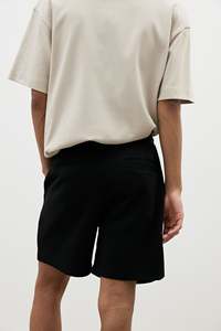 OEM/ODM 100% pantalones cortos de algodón casuales para hombre de alta calidad de lana de algodón pesado 220g transpirable de secado rápido antiarrugas pantalla de seda - Product Image 5