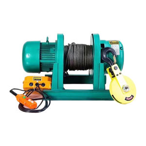 Treuil électrique - Télécommande électrique, idéal pour les travaux sur le terrain, les fermes et le sauvetage de véhicules, le remorquage sur les chantiers et dans les entrepôts - Product Image 1