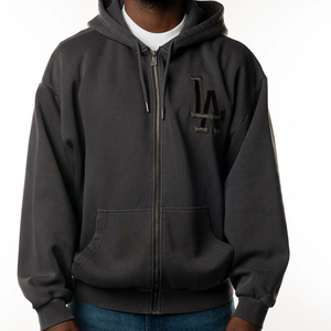 Sweats à capuche zippés surdimensionnés pour une coupe décontractée, confortable et idéale pour se prélasser - Product Image 1