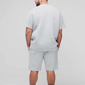 Conjunto de Camiseta y Pantalones Cortos para Hombre Hechos a Medida, Ropa Deportiva Informal y de Playa, Conjunto de Ropa Transpirable para Hombre - Product Image 2