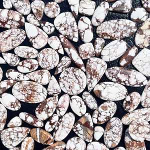 Lote de piedras preciosas de caballo salvaje, venta al por mayor, cabujón 100 por ciento, calidad de Grado Superior Natural para joyería hecha a mano y proyectos de artesanía artesanal - Product Image 5