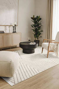 Tapis moderne épais en microfibre beige crème en peluche Style scandinave moderne Salon Handtuft Technique pour intérieur extérieur - Product Image 4