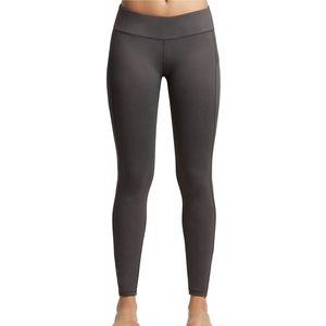 Leggings de gymnastique pour femmes sur mesure de qualité supérieure derniers vêtements de fitness sans couture respirant taille moyenne pantalons pour femmes motif solide - Product Image 1