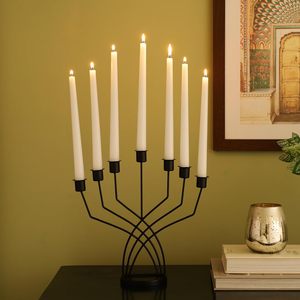 Porte-bougie pour décoration d'événements, décoration de table de banquet, décoration d'hôtel, décoration de table de restaurant, centre de table pour fête - Product Image 2