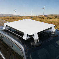 Support magnétique Starlink Mini 4 en ABS robuste avec base en caoutchouc, installation facile, aimant puissant pour camions, camping-cars, bateaux, camping, voyages hors réseau