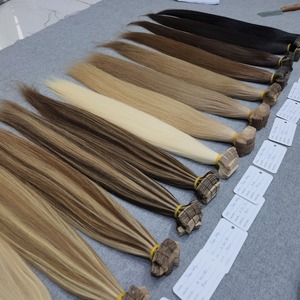 Extensiones de Cabello Virgen Vietnamita Dream Hair T03, Adhesivas, 36 Pulgadas, Trama Única, Liso Natural, Todos los Colores, Logotipo Personalizado - Product Image 1