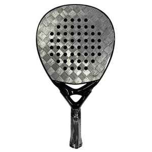 Raquette de padel en carbone 18K Toutes personnalisées 3K 6K 12K 18K 24K Argent Carbone Brillant Mat EVA Mousse Moyenne Dernière Technologie - Product Image 1