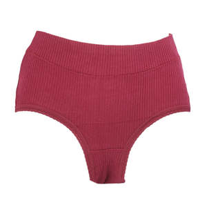 Culotte fantaisie pour femme - Bordeaux - Product Image 1