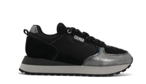 COLMAR TRAVIS SPARKLE 113 BLACK - DK SILVER - NAVY AW26 Chaussures de marche légères tendance pour femmes - Product Image 1