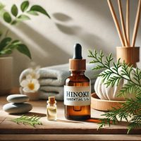 Huile essentielle japonaise de cyprès Hinoki Huile essentielle pure de qualité thérapeutique en vrac pour diffuseur Aromathérapie