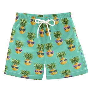 Short de bain pour homme avec logo personnalisé Short de plage à séchage rapide de 5 pouces Short de bain en polyester 100% respirant avec motif imprimé - Product Image 5