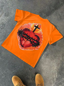 T-shirts de haute qualité 100% coton pour hommes OEM personnalisé en gros nouveau design T-shirt vierge à manches courtes col rond style décontracté - Product Image 6