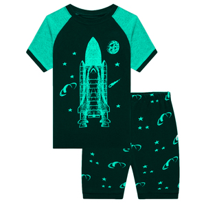 All New Premium Quality Wholesale High Quality <b>Men</b> Night Custom Pajama T-Shirt Style Cotton Short Sleeved <b>Men</b> Pajamas Set - Product Image 4