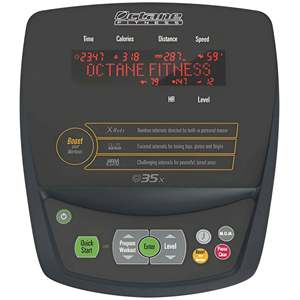 เครื่องออกกำลังกายแบบอิลิปติคอล Octane Fitness รุ่นรีแมนูแฟคเจอร์ สำหรับการฝึกคาร์ดิโอแบบเต็มรูปแบบ เพื่อเพิ่มความทนทานของร่างกาย เหมาะสำหรับโรงยิมและห้องออกกำลังกาย - Product Image 2