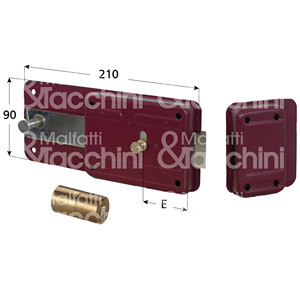 ล็อคกระบอกสูบคงที่ - Product Image 1