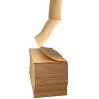 Papier kraft biodégradable en accordéon, simple face, pour le remplissage et l'amortissement