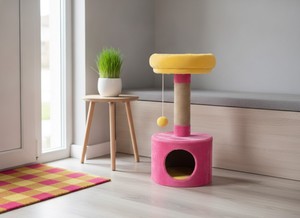 บ้านแมวฟีโอน่า เพ็ทัล พิงค์ สนั๊กเกิล รีทรีท - Product Image 2
