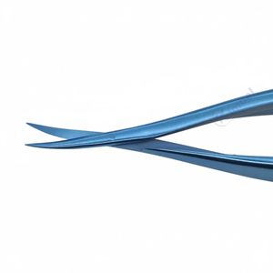 Forceps microchirurgicaux extra longs en titane noir avec pointes fines et précises pour les procédures ophtalmiques et microchirurgicales délicates - Product Image 6