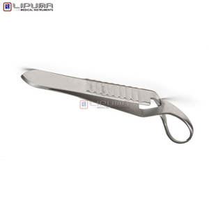 Pinces à serviettes Jones de haute qualité incurvées 9cm tissu sécurisé chirurgical tenant des instruments médicaux en acier inoxydable - Product Image 3