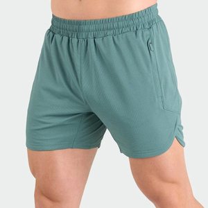 Quick Dry Breathable <b>Elastic</b> Fitness Running <b>Men</b> Sports <b>Shorts</b> Side Pockets Sports Sweat Gym <b>Shorts</b> for <b>Men</b> Anti-Wrinkle Feature - Product Image 1